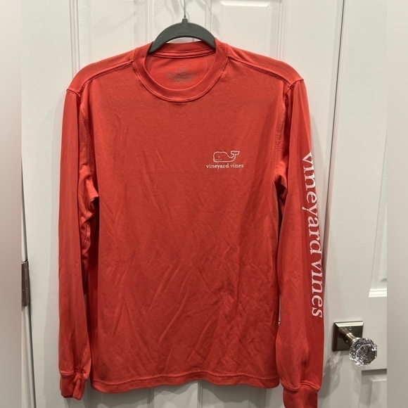 Vineyard Vines Unisex Long Sleeve Performance Tee Shirt Size Medium - Picture 2 of 7